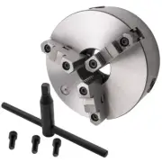 8" 3 Jaw Self-centering Lathe Chuck For CNC Drilling Milling Machine 200mm