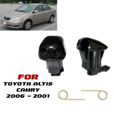 WINDSHIELD WIPER NOZZLE JET DUAL SPRAY FOR TOYOTA ALTIS CAMRY 2001 - 2006