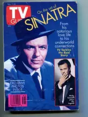 MAG: TV Guide 11/7/92 - NY Metropolitan ed - Frank Sinatra