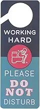 Alipis Do Not Disturb Door Sign Funny Door Hanger Sign Pooping Door Reminder Sign Double Sided Restroom Sign Room Signs for Bathroom Toilet Room