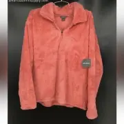 Eddie Bauer Women's Red Long Sleeve Pullover Jacket - Size L