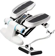 Up-Down Stepper Exercise Exercise Step Machine for Home Multi-Functional Mini Treadmills with Pull Rope Equipped Quiet