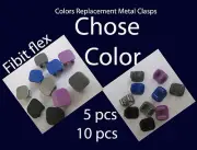 5 10 Replacement Metal Clasps For Fitbit Flex Band Wristband Bracelet US seller