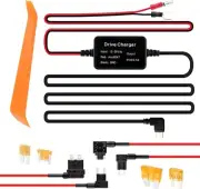 New Dash Cam Hardwire Kit (Upgraded Version) 12-24V to 5V Power Supply Fast Ship