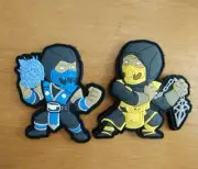 Shot show morale patch mortal Kombat set Sub-Zero and scorpion