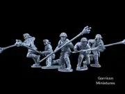 WW2 Japanese Tank Hunters - 5 Figures - 28mm Wargames and Collectors