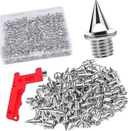 [Amagogo] 120Pcs Track Spikes Replacement Spikes Metal Adults with Wrench 0.20 inch for Hiking Short Distance Running Sprinting Jogging
