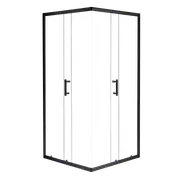 900 x 800mm Sliding Door Nano Safety Glass Shower Screen By Della Francesca