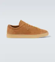 [Prada] Prada Logo suede sneakers AU 9 brown