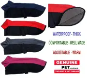 Quality Whippet Dog Winter Coat Rug Jacket Waterproof Thick Sherpa Fabric
