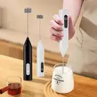 Handheld Milk Frother Frothy Coffee Electric Mixer Kitchen Beater. Mini Egg J5V3