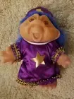 Vintage Dam Adopt A Norfin Troll 5"-Little Wiz-1986- Blue Hair- Surprised