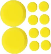 10 Pack Circle Sponge Paint Brushes Round Sponges Brush for Boys and Girls Art Craft Tools Watercolor Painting Supplies