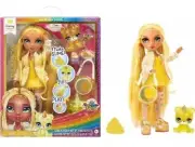 Rainbow High Sunny, Yellow with Slime Kit & Pet, Blonde 11" Shimmer Posable...