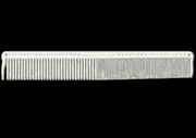 JRL Fine Cutting Comb 7.4" - White