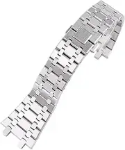 [BANDKIT] For AP Royal Oak Fine steel watch band 15400/26331/15500 men watch chain 26mm 28mm watch band accessories