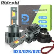 2PCS HID Xenon Super White 6000K Conversion Kit D2S D2R LED Headlight Bulb (for: Volkswagen)