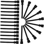 50pcs Pc Fan Accessories Kit Vibration Mounts for Pc Case Screws Noise Reduction and Shock Absorption for Computer Cooling Fans and Hardware Setup
