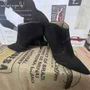 wittner 40 Santa Fe Stiletto Boots Goat Suede BNIB $199.95