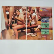 Virtua Tennis Sega Dreamcast Locker Room Print Ad/Poster Promo Art