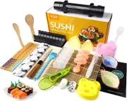 Kit Para Hacer Sushi Kit Rodillo Bazooker Profesional Para Hacer Sushi Con Guia