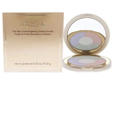 Stila One Step Correct Brightening Finishing Powder LIGHT NIB DISCONTIN $36 RTL