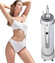 Cavitation Machine, Cellulite Remover Massager with 5D Kneading Head, 360° Rotation Vibration and Adjustable 10 Levels Energy, 450-550rpm/min Speed, 15 Days Visual Effects, for Deep Relaxation