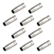 1X(15Ak Gas Nozzle 10Pcs Mig Welding Torch Gas Nozzle Contact Tip For Mig 9845