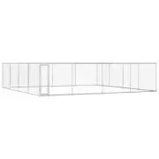 Dog Kennel 760x760x185cm Large Outdoor Pet Cage Fence Run Pen House Enclosure