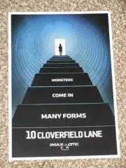 10 CLOVERFIELD LANE "BLUE" 9x13 INCH PROMO MOVIE POSTER