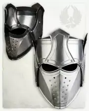Medieval SCA LARP 18GA Steel Knight Warrior Kaldor Helmet Crusader Helmet