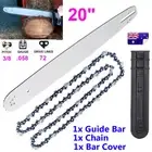 AU Chainsaw Chain & Bar Saw Set 20 inch 325 .058 76DL Fit For Baumr-Ag SX62 SX66