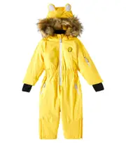 [Roarsome] Roarsome Cub The Lion faux fur-trimmed snowsuit Y 3/4 yellow