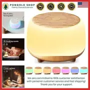 Travel-Friendly White Noise Machine with 34 Sounds, Timer & Night Light Options