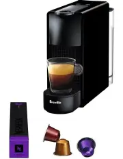 [Nespresso] Mini Solo Capsule Coffee Machine BEC220BLK
