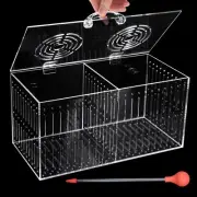 Magnet Acclimation Box for Saltwater Fish Quarantine Aquarium Isolation Box f...
