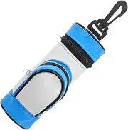 Alasum Golf Tee Pouch Bag Stylish Pu Golf Accessory for Tees Storage Zippered Valuables Bag Modern Design Color