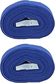 Zinc Alloy Ratchet Tie Down Straps Heavy Duty Lashing Straps Cargos Tie Downs Straps for Luggage (4m/13.1ft)