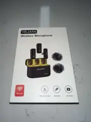 Wireless Microphone for iPhone iPad with Transmitter Digital Display and 40 H...