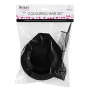 Hair Dye Tool Kit Mixing Bowl Hair Brushes Comb Set Tint Bleach Colouring Salon