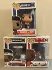 New!funko pop lot (Michael Jordan,Walter Payton,De La Hoya) Chicago...