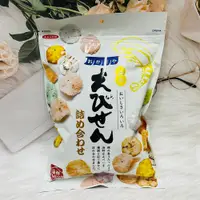 在飛比找松果購物優惠-☆潼漾小舖☆ 日本 岡田屋 海鮮綜合蝦餅 155g 海鮮仙貝