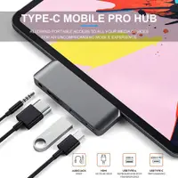 在飛比找蝦皮商城精選優惠-Usb-c 集線器至 HDMI 3.5mm 音頻 USB P