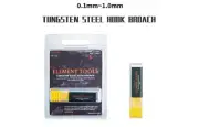 DSPIAE 0.3MM Tungsten Steel Hook Broach Chisel