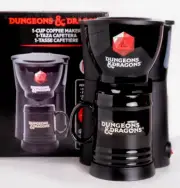 Dungeons & Dragons 1 Cup Coffee Maker and Mug, Dungeons and Dragons Coffee Maker