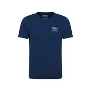 Mountain Warehouse Mens Bournemouth Printed Organic T-Shirt
