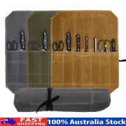 Chef Knife Bag Roll Waterproof Foldable Canvas Kitchen Culinary Storage Tools