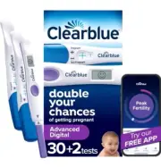 Clearblue Advanced Digital Ovulation Test Kit - 30 Ovulation + 2 Pregnancy Tests