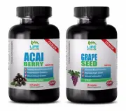fat burner supplements - ACAI BERRY – GRAPE SEED EXTRACT COMBO 2B - grape seed l
