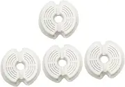 FUTUREORYY 1Set Pet Fountain Filter Replacement Pet Filters for Water Durable Non Woven Cloth Material for Multiple Pets Long Lasting Use